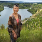 Portrait of Cheryl Foggo, Calgary author and filmmaker, Alberta Order of Excellence member