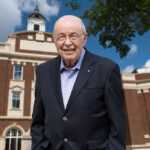 Portrait of Alberta Order of Excellence member Dr. Cyril Kay, Edmonton biochemist