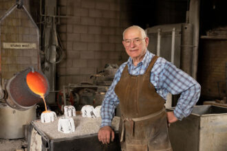 Portrait of bronze sculptor Don Begg, 2024 Alberta Order of Excellence inductee