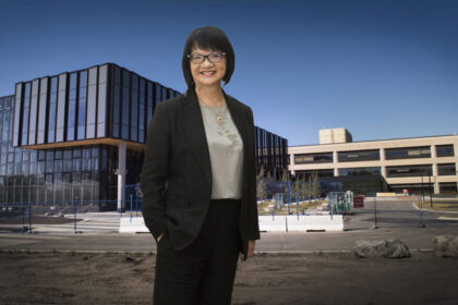 Portrait of Eleanor Chiu, Trico Homes co-founder, Alberta Order of Excellence member