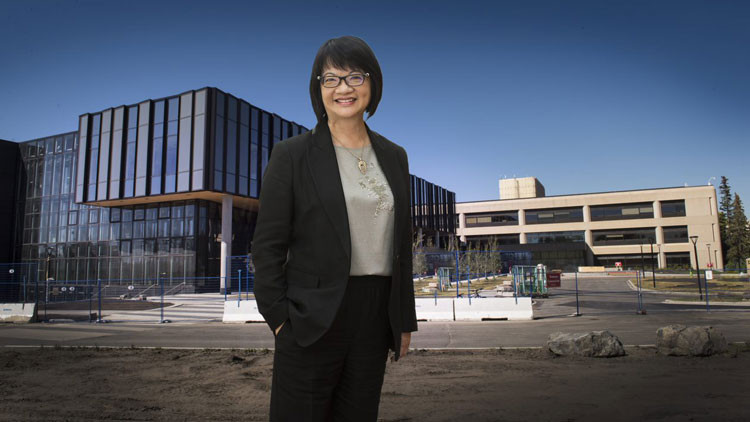 Portrait of Eleanor Chiu, Trico Homes co-founder, Alberta Order of Excellence member