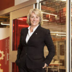 Portrait of Elizabeth Cannon, former University of Calgary president, Alberta Order of Excellence member