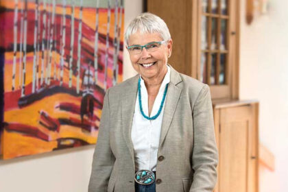 Portrait of Dr. Frances Harley, Alberta Order of Excellence member and pioneer of pediatric nephrology in Alberta