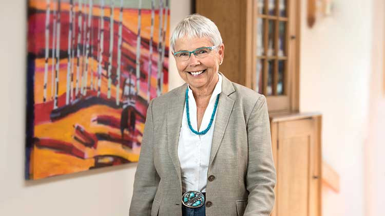 Portrait of Dr. Frances Harley, Alberta Order of Excellence member and pioneer of pediatric nephrology in Alberta