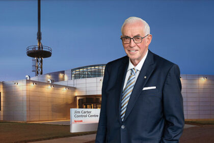 Portrait of James Carter, 2023 Alberta Order of Excellence member and former Syncrude Canada president.