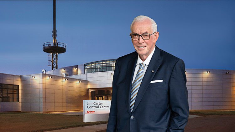 Portrait of James Carter, 2023 Alberta Order of Excellence member and former Syncrude Canada president.
