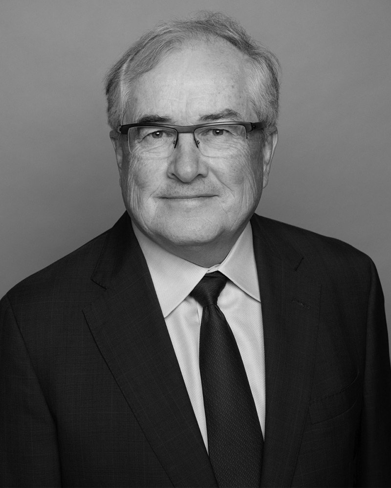 Portrait of Jim Bertram, 2025 Southern Alberta Business Hall of Fame laureate and founder of Keyera Corp