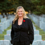 Portrait of Maureen Bianchini Purvis, founder of No Stone Left Alone, Alberta Order of Excellence member