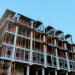 Apartment building under construction