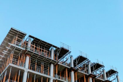 Apartment building under construction