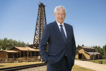 Portrait of Robert Brawn, Calgary oil executive and philanthropist, Alberta Order of Excellence member