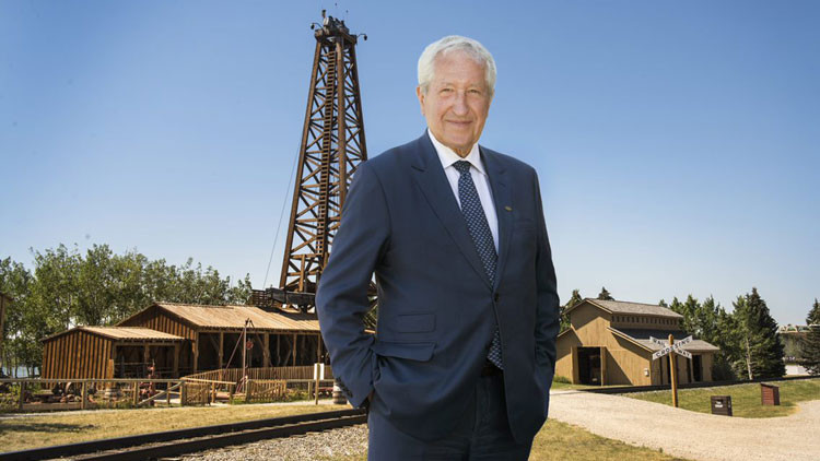 Portrait of Robert Brawn, Calgary oil executive and philanthropist, Alberta Order of Excellence member