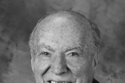 Portrait of Sam Switzer, 2021 Southern Alberta Business Hall of Fame laureate and Calgary developer