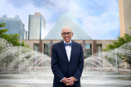 Portrait of former Edmonton mayor Stephen Mandel, 2024 Alberta Order of Excellence inductee