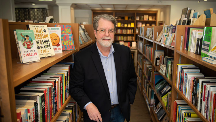 Portrait of author Will Ferguson, 2024 Alberta Order of Excellence inductee